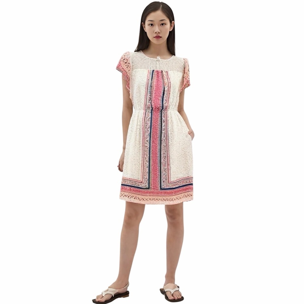 Monteau Flutter Sleeve Sundress